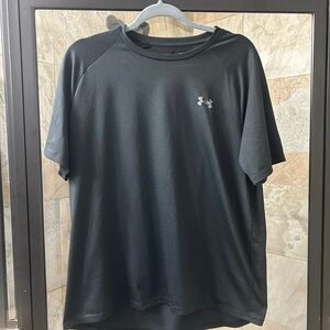 Under Armour Men’s Black Tech Short Sleeve T-Shirt Size Large Athletic Active